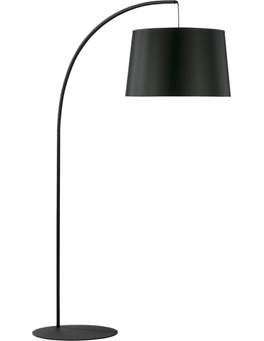 Zuma Line Kalaiya Lampa Podłogowa Czarno Złota Czarny / Złoty 3092