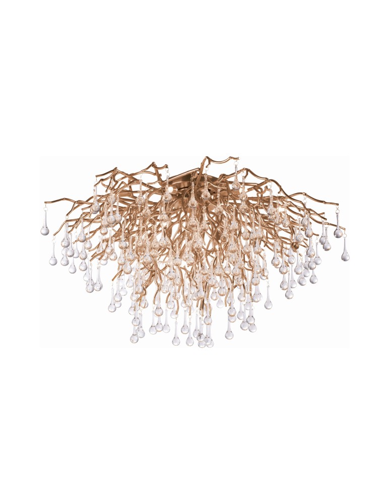 Lampy sufitowe - Paul Neuhaus Icicle Lampa Sufitowa Stary Mosiądz 8092-11 - produkt kolory-swiatla.pl 1