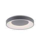 Lampy sufitowe - Leuchten Direkt Anika Sufitowa Z Pilotem Z Regulacją Barwy Światła I Ściemnianiem Ciemny Szary 14326-18 - produkt 1