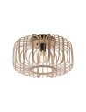 Paul Neuhaus Racoon Lampa Sufitowa Drewno Naturalne 11413-79