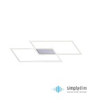 Lampy sufitowe - Paul Neuhaus Inigo Sufitowa Średnia Płynnie Ściemniana Włącznikiem Ściennym Zwykłym Stalowy 8193-55 - produkt 1