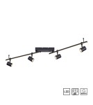 Lampy sufitowe - Paul Neuhaus Barik Lampa Sufitowa Czarny 6525-18 - product 1