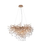 Lampy wiszące glamour - Paul Neuhaus Icicle Lampa Wisząca Stary Mosiądz 2192-11 - product 1
