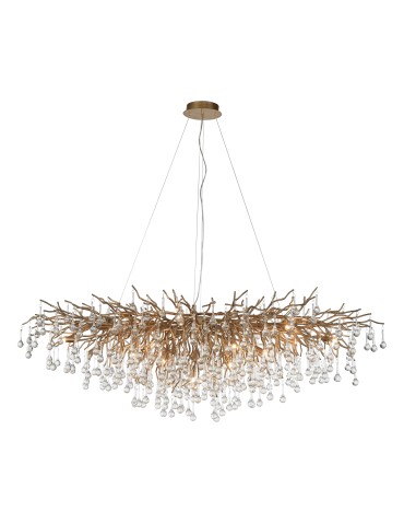 Paul Neuhaus Icicle Lampa Wisząca Stary Mosiądz 2031-11