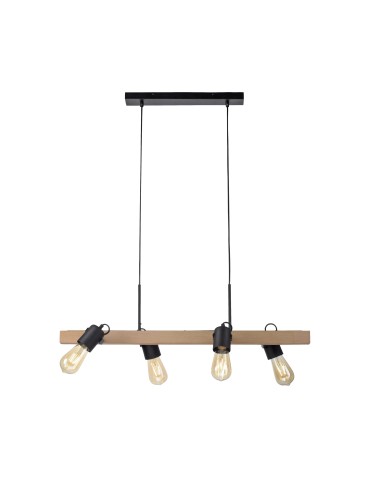Paul Neuhaus Canop Lampa Wisząca Czarny 15630-18