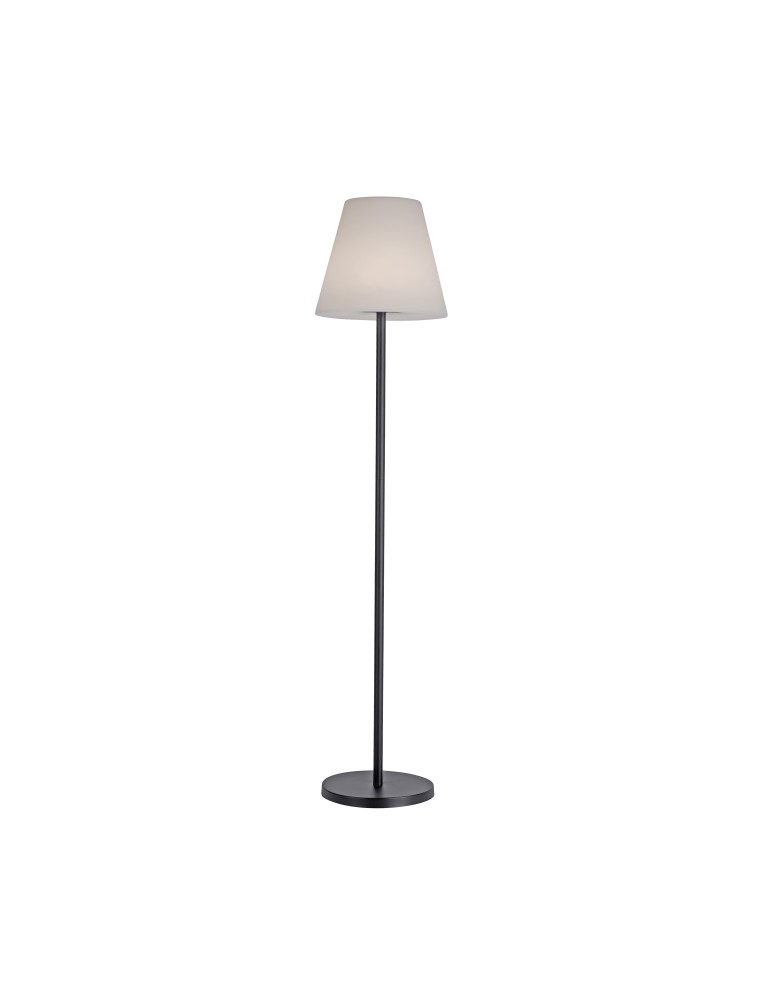 Lampy ogrodowe przenośne - Leuchten Direkt Holly Podłogowa Przenośna Dom-Ogród Ip54 Zmienna Barwa Światła Rgb Ładowania Usb Czarny 19826-18 - produkt kolory-swiatla.pl 1