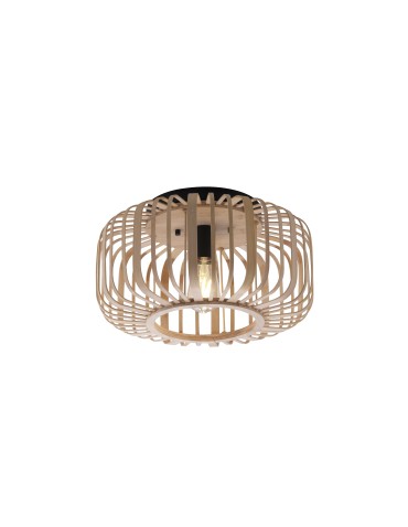Paul Neuhaus Racoon Lampa Sufitowa Drewno Naturalne 11412-79