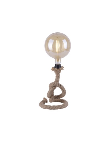 Paul Neuhaus Rope Lampa Stołowa Czarny 15480-18