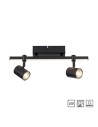 Paul Neuhaus Barik Lampa Sufitowa Czarny 6524-18