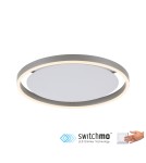 Lampy sufitowe - Leuchten Direkt Ritus 39cm Sufitowa 3 Stopniowe Ściemnianie Zwykłym Włącznikiem Ściennym Aluminium 15391-95 - product 1