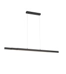 Lampy wiszące nad biurko - Paul Neuhaus Luzi Lampa Wisząca Rozsuwana 100-180cm Nad Stół Antracyt 11660-13 - product 1