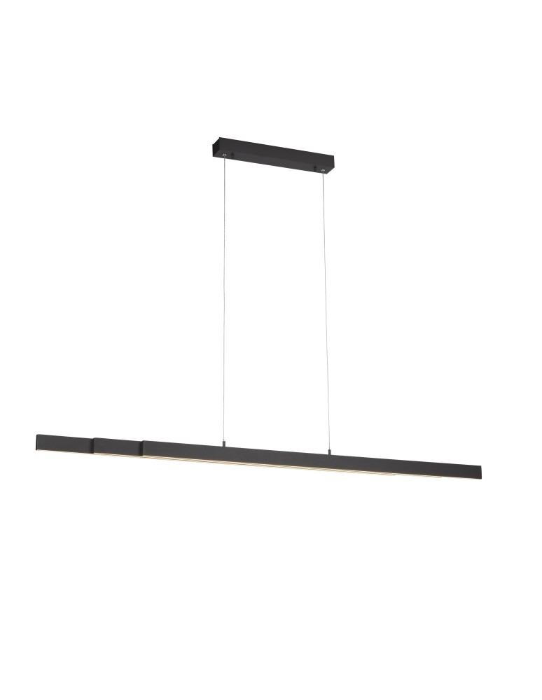 Lampy wiszące nad biurko - Paul Neuhaus Luzi Lampa Wisząca Rozsuwana 100-180cm Nad Stół Antracyt 11660-13 - produkt kolory-swiatla.pl 1