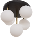 Lampy sufitowe kule - Zuma Line Ali Lampa Sufitowa Czarny / Złoty 5645 - product 1