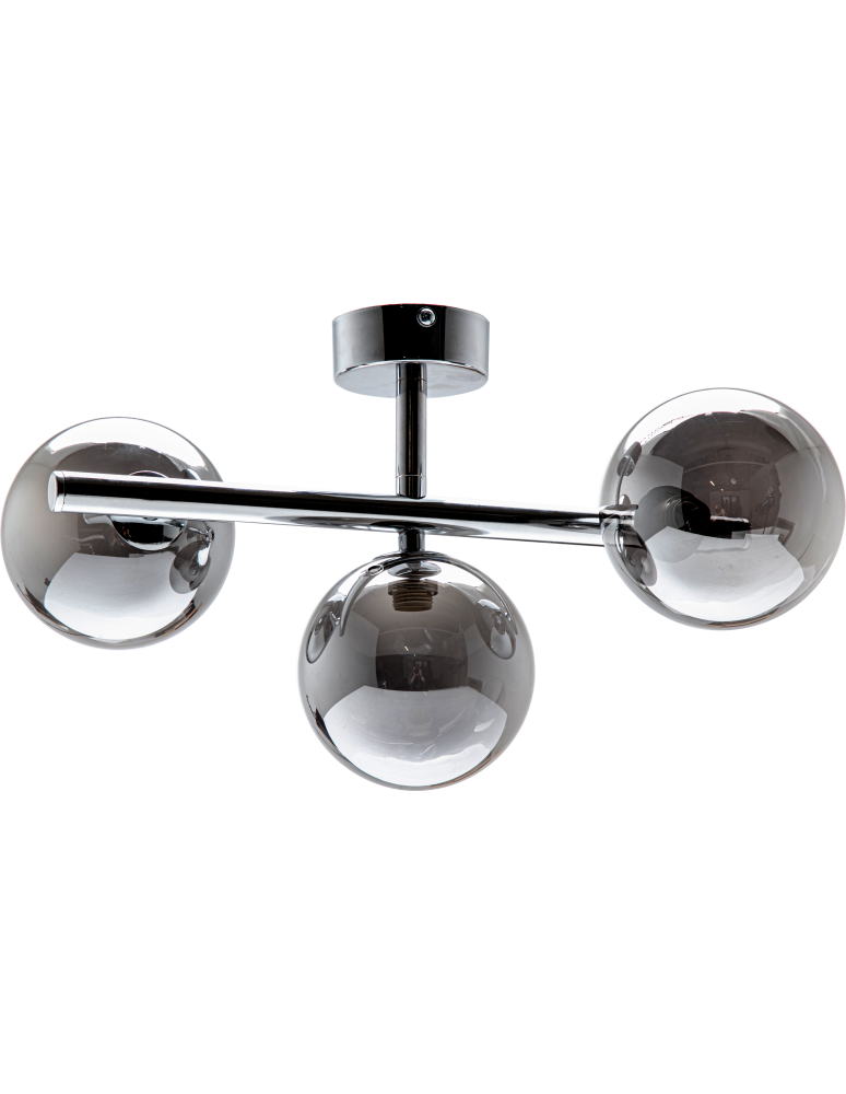 Lampy sufitowe kule - Zuma Line Luna Lampa Sufitowa Chrom 5663 - produkt kolory-swiatla.pl 1