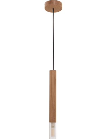 Zuma Line Madera Lampa Wisząca Drewno Naturalne 8620103