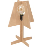 Lampy stojące drewniane - Zuma Line Oak Lampa Stołowa Drewno Naturalne 4113603 - product 1