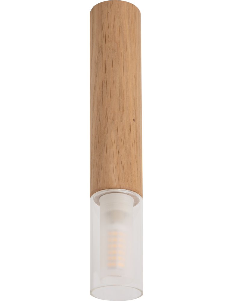Lampy sufitowe drewniane - Zuma Line Madera Spot Drewno Naturalne 3210203 - produkt kolory-swiatla.pl 1