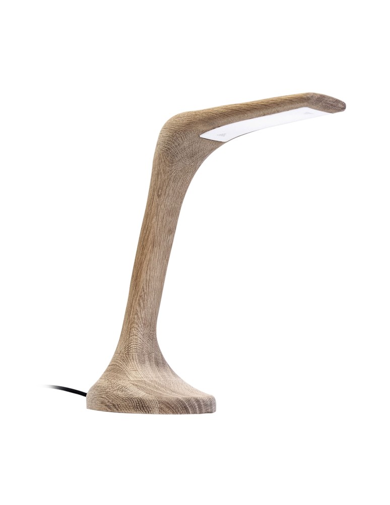 Lampy stojące drewniane - Zuma Line Moderna Lampa Stołowa Drewno 7010103 - produkt kolory-swiatla.pl 1