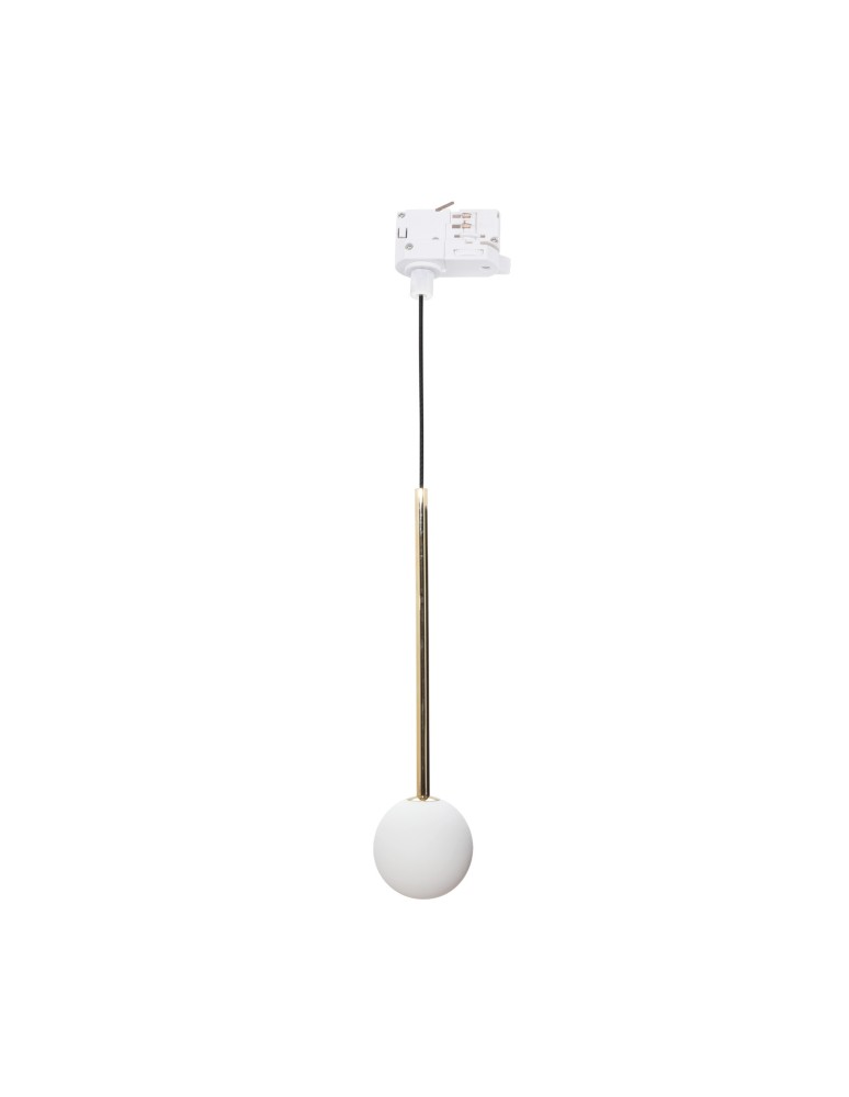 Lampy do szynoprzewodów 3 fazowych - Zuma Line Ali 1 Zwis Do Szynoprzewodu 3-Fazowego (Trójobwodowego) Biały 9030Wh - produkt kolory-swiatla.pl 1
