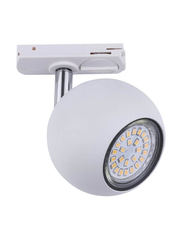 Lampy do szynoprzewodów 1 fazowych - Zuma Line Reflektor 1-Fazowy (Jednoobwodowy) Biały 1070 - produkt kolory-swiatla.pl 1