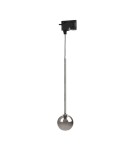 Lampy do szynoprzewodów 1 fazowych - Zuma Line Luna 1 Zwis Do Szynoprzewodu 1-Fazowego Czarny / Chrom 9070Bk - produkt 1