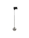 Zuma Line Luna 1 Lampa Wisząca Do Szynoprzewodu Trójobwodowego (3-Fazowego) Czarny / Chrom 9040Bk