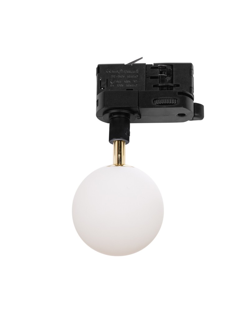 Lampy do szynoprzewodów 3 fazowych - Zuma Line Ali Lampa Do Szynoprzewodu Trójobwodowego (3-Fazowego) Biały / Czarny 9020Bk - produkt kolory-swiatla.pl 1
