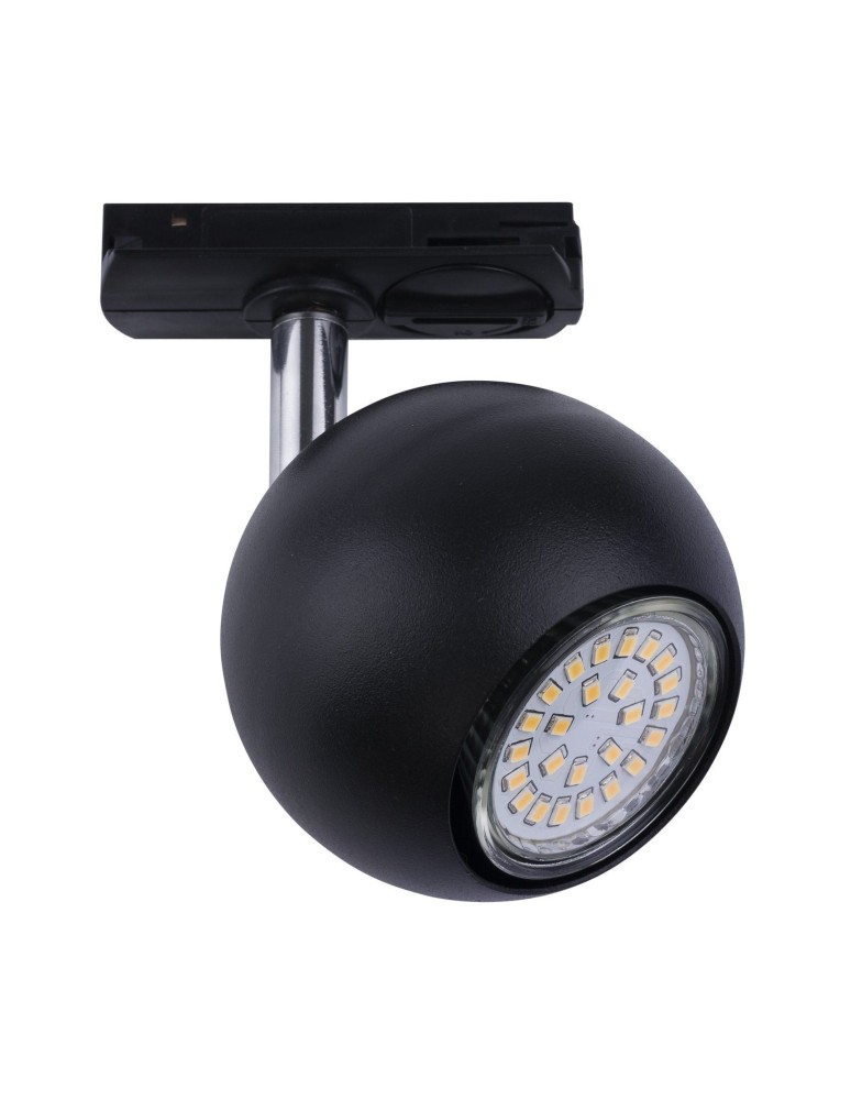 Lampy do szynoprzewodów 1 fazowych - Zuma Line Reflektor Do Szynoprzewodu Jednoobwodowego (1-Fazowego) Czarny 1080 - produkt kolory-swiatla.pl 1