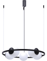 Zuma Line Orbit 5 Lampa Wisząca 5Xe27 Kule Czarny 5011