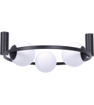 Lampy sufitowe - Zuma Line Orbit 3 Lampa Sufitowa 3Xe27 Kule Czarny 5008 - product 1