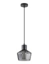 Zuma Line Dolia Lampa Wisząca Czarny Matowy A8079-Bk