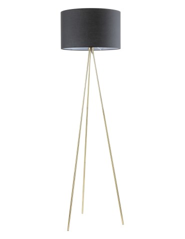 Zuma Line Cara Lampa Podłogowa Czarny A4001-Bk