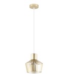 Lampy wiszące pojedyncze - Zuma Line Dolia Lampa Wisząca Złoty A8079-Gld - product 1