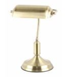 Lampki biurkowe - Zuma Line Roma Lampa Biurkowa Antyczny Mosiądz A2048-Gld - product 1