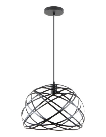 Zuma Line Gore Lampa Wisząca Czarny Matowy A8091