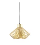 Lampy wiszące pojedyncze - Zuma Line Dolia Lampa Wisząca Złoty A8080-Gld - produkt 1