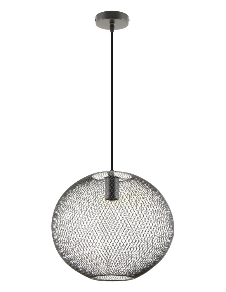 Lampy wiszące - Zuma Line Orion Lampa Wisząca Czarny Matowy A8129L-Bk - produkt kolory-swiatla.pl 1