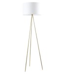 Lampy podłogowe trójnóg - Zuma Line Cara Lampa Podłogowa Biały A4001-Gld - product 1