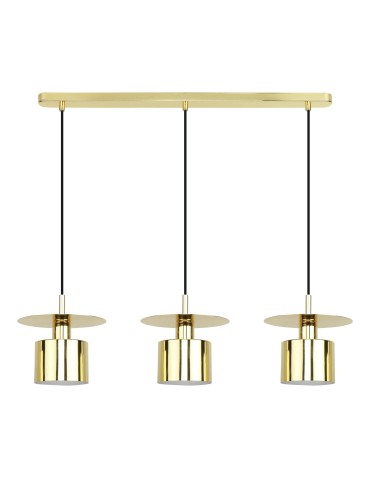 Zuma Line Sarda Lampa Wisząca Złoty A8183-3A