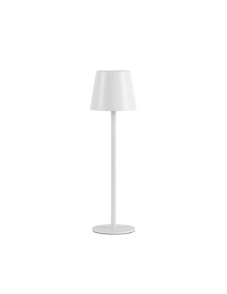 Lampy ogrodowe przenośne - Leuchten Direkt Euria Lampa Przenośna Ip54 Ładowana Usb Ściemnialna Dotykowo Biały 19250-16 - produkt kolory-swiatla.pl 1