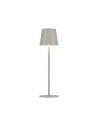 Leuchten Direkt Euria Lampa Przenośna Ip54 Ładowana Usb Ściemnialna Dotykowo Beżowy / Szary 19250-40