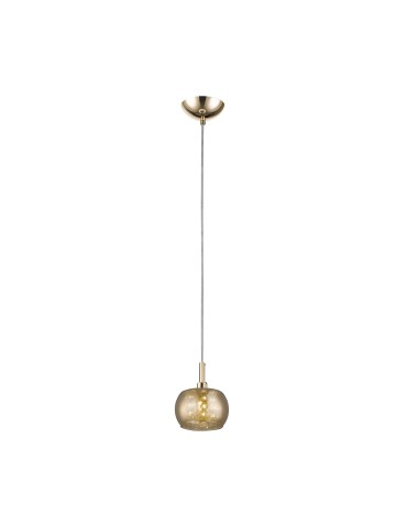 Zuma Line Crystal Lampa Wisząca Złoto Francuskie P0076-01A-F7Hf