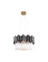 Zuma Line Rotta Lampa Wisząca Czarny/Złoty 2200018M