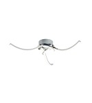 Lampy sufitowe LED - Zuma Line Focus Lampa Sufitowa z Przełącznikiem Barwy Światła 3000K/4000K/6000K Chrom 20023-3Cch - product 1