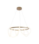 Lampy wiszące - Zuma Line Balbo Wisząca z Funkcją Zmiany Barwy Światła 3000K/4000K/6000K Złoty 20006PL-GD - product 1