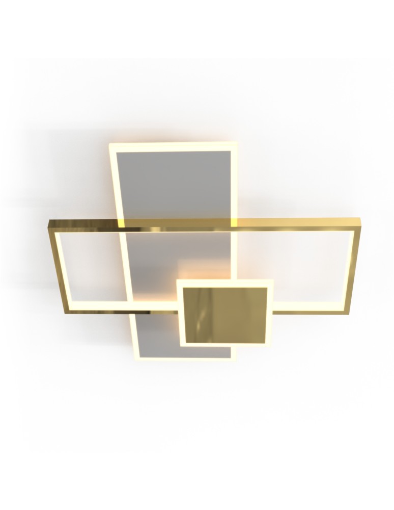 Lampy sufitowe LED - Zuma Line Salo Lampa Sufitowa Nowoczesna Chrom / Złoty Mx4463-3-3Yycgt - produkt kolory-swiatla.pl 1