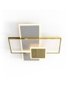Zuma Line Salo Lampa Sufitowa Nowoczesna Chrom / Złoty Mx4463-3-3Yycgt