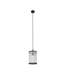 Lampy wiszące - Zuma Line Sergio Lampa Wisząca Czarny Mat P0528-01F-P7Ac - product 1