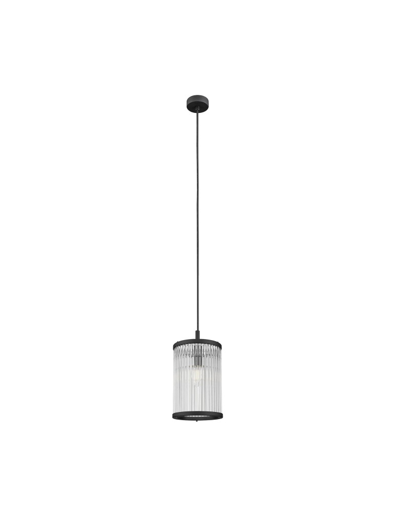 Lampy wiszące - Zuma Line Sergio Lampa Wisząca Czarny Mat P0528-01F-P7Ac - produkt kolory-swiatla.pl 1