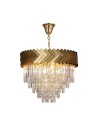 Zuma Line Lyon Lampa Wisząca Złoty / Przezroczysty 23910/9
